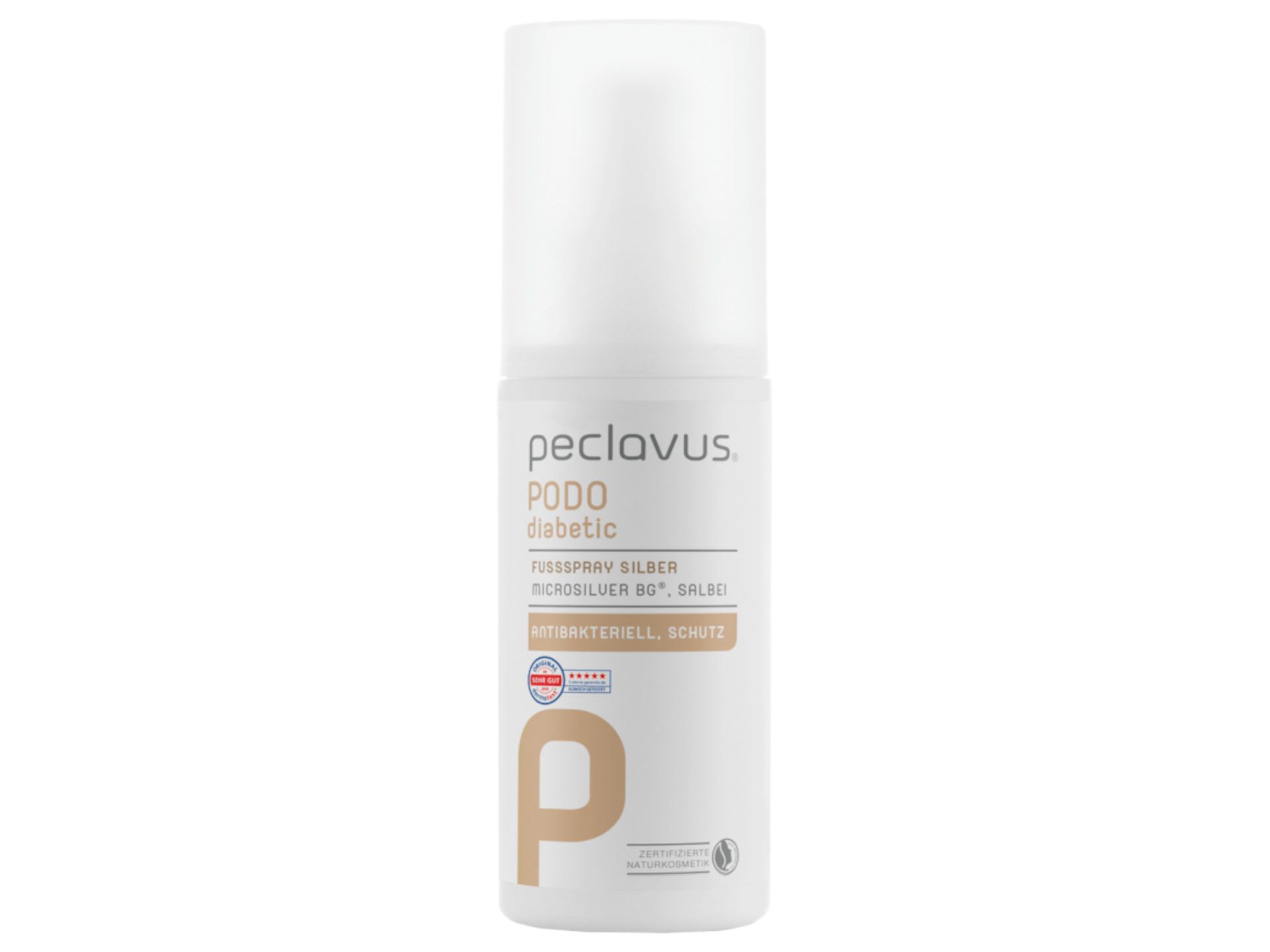 Peclavus Podo diabetic Fussspray Silber