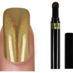 Emmi-Nail Chrompulver-Stift regenbogen/gold